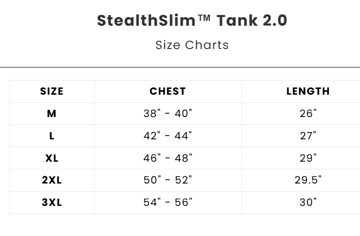StealthSlim™ Tank 2.0 -